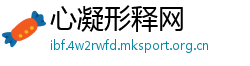 心凝形释网